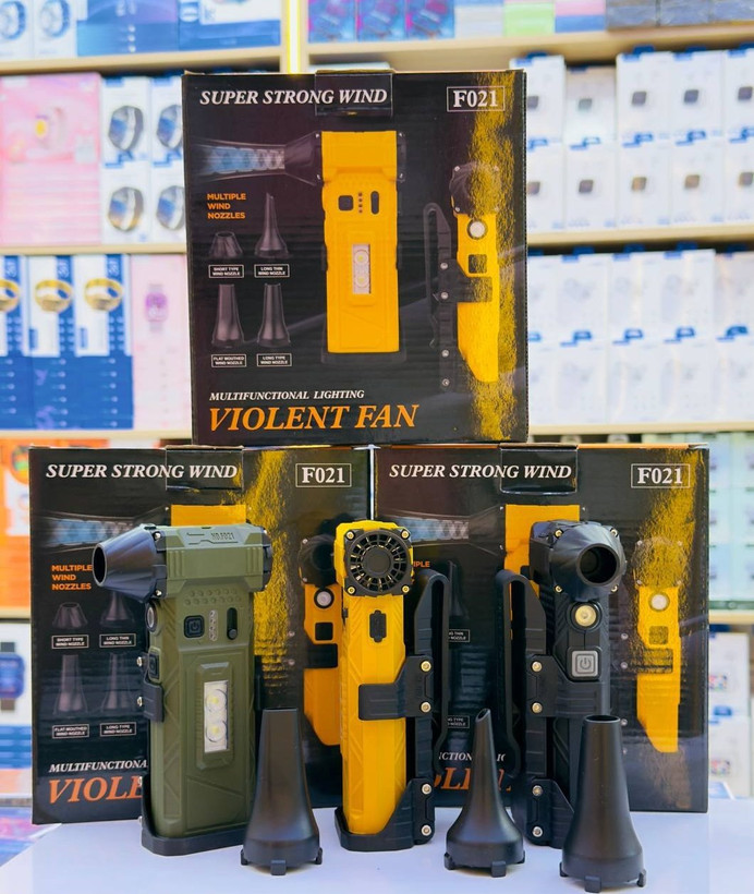 جت فن و جارو شارژی مدل F021